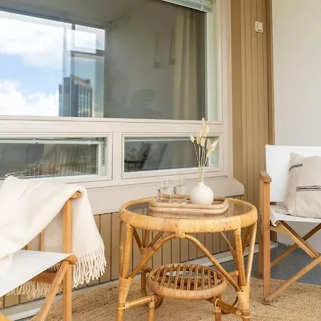 公寓 1br In Leppavaara With Balcony And Sauna 艾斯堡